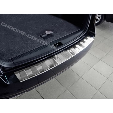 Накладка на задний бампер VW Jetta 6 (2011-) бренд – Croni главное фото